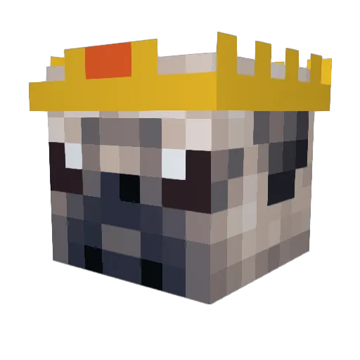 spysam2002 Minecraft avatar head, 3D render