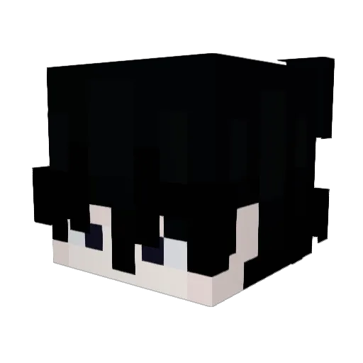 sqadoxi Minecraft avatar head, 3D render
