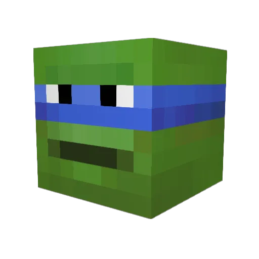squakduck Minecraft avatar head, 3D render