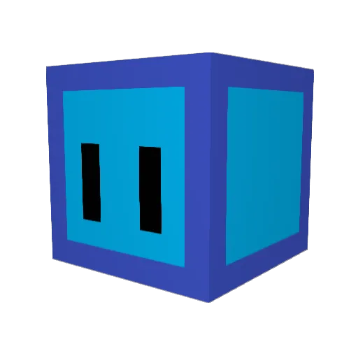 squash160 Minecraft avatar head, 3D render