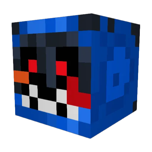 squashman990 Minecraft avatar head, 3D render