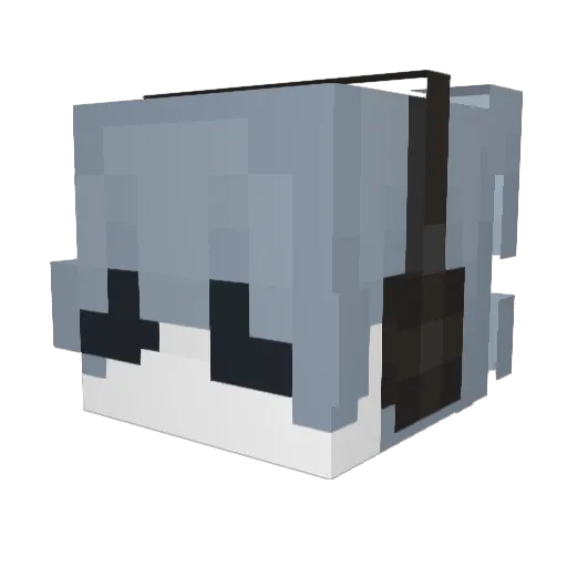 squeegyy Minecraft avatar head, 3D render