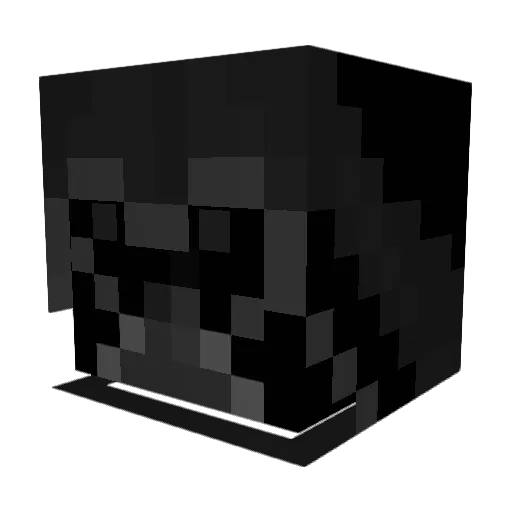 squeezy678 Minecraft avatar head, 3D render