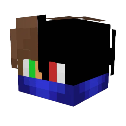 squent_57 Minecraft avatar head, 3D render