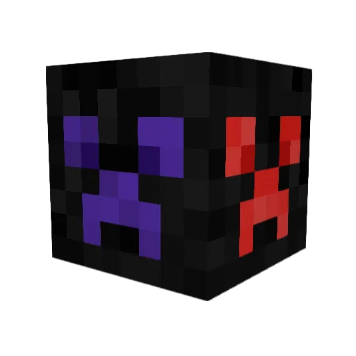 squid_pea Minecraft avatar head, 3D render