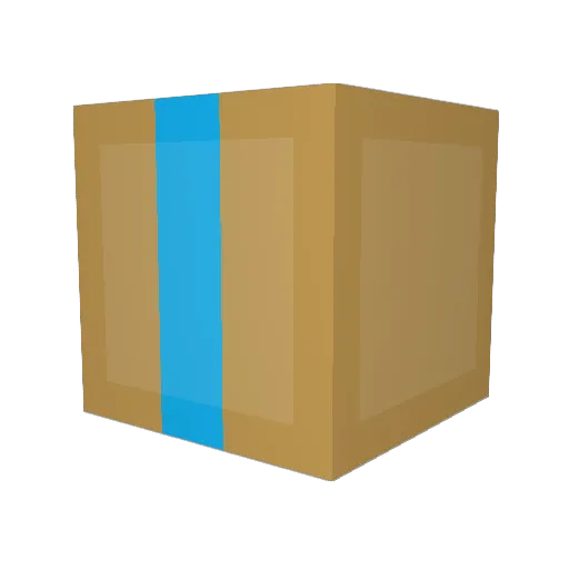 squidvad Minecraft avatar head, 3D render