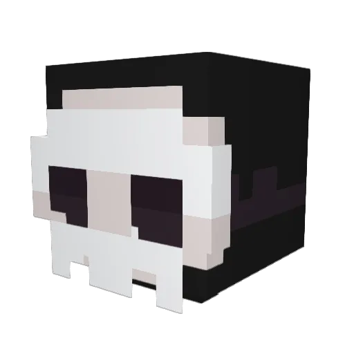 squidward_1000 Minecraft avatar head, 3D render