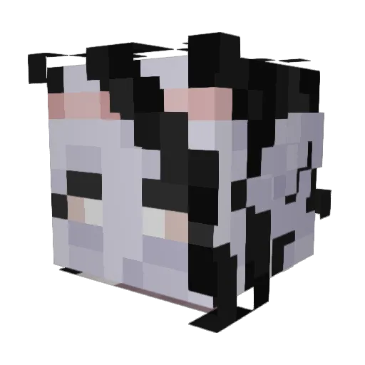 squiggle437 Minecraft avatar head, 3D render