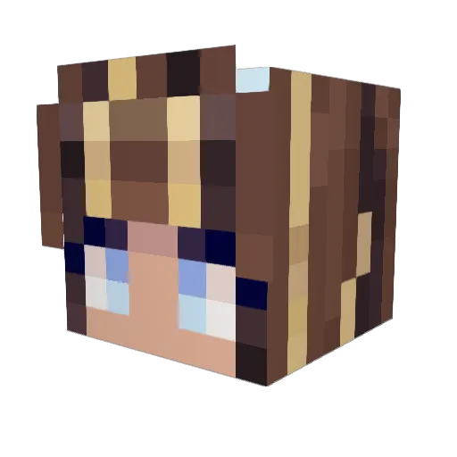 squiidey Minecraft avatar head, 3D render