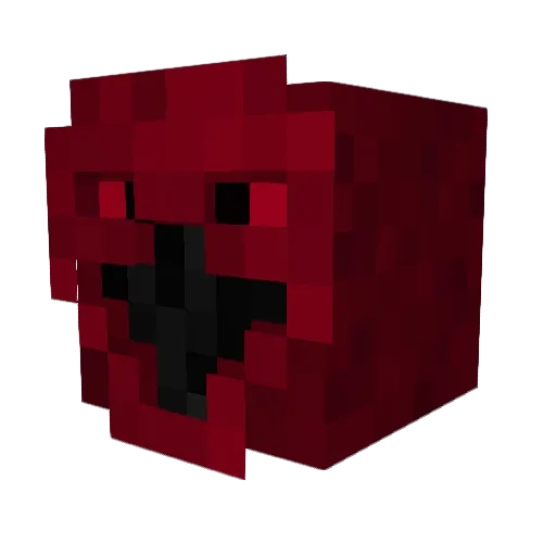 squills02 Minecraft avatar head, 3D render