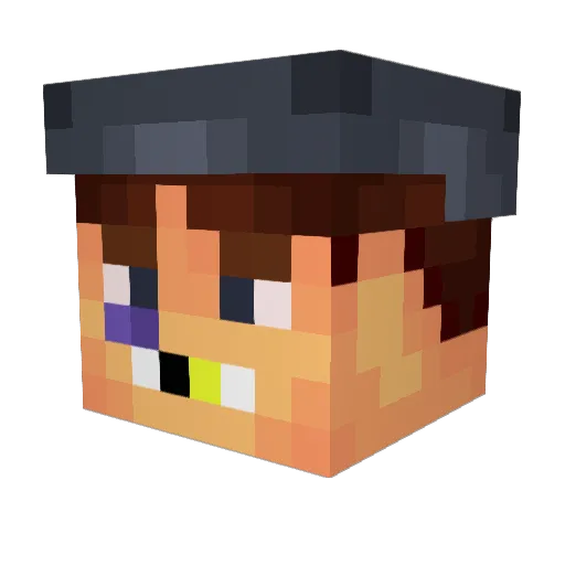 squirmywormy21 Minecraft avatar head, 3D render
