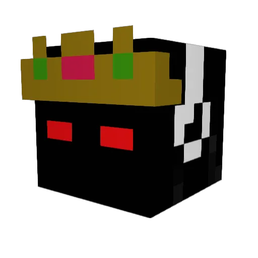 squirt60 Minecraft avatar head, 3D render