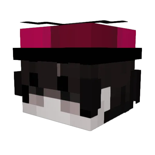 squirtastic Minecraft avatar head, 3D render