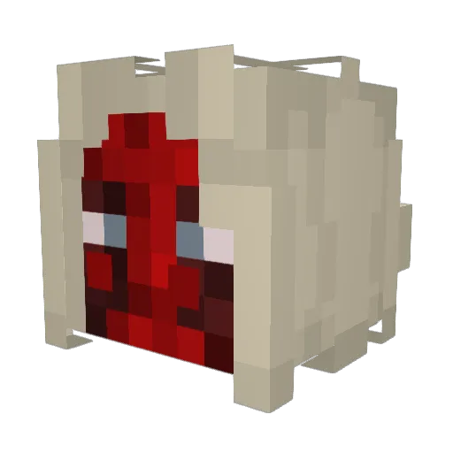 squishie4337 Minecraft avatar head, 3D render