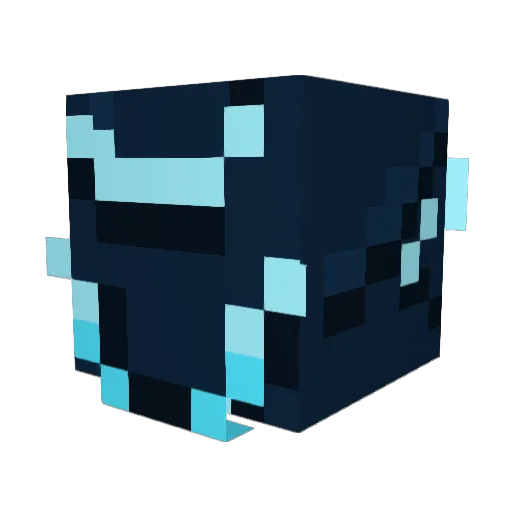 squishybanks_ Minecraft avatar head, 3D render