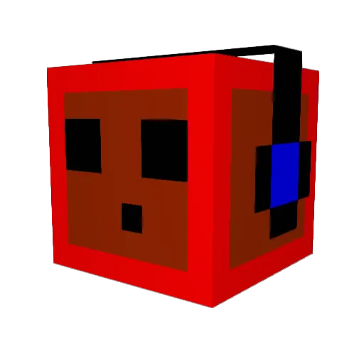 squishyelite Minecraft avatar head, 3D render