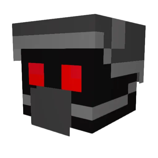 squishymunkey Minecraft avatar head, 3D render