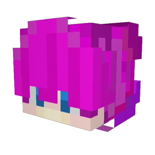 squitopus Minecraft avatar head, 3D render