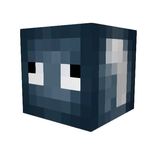 squtsch Minecraft avatar head, 3D render