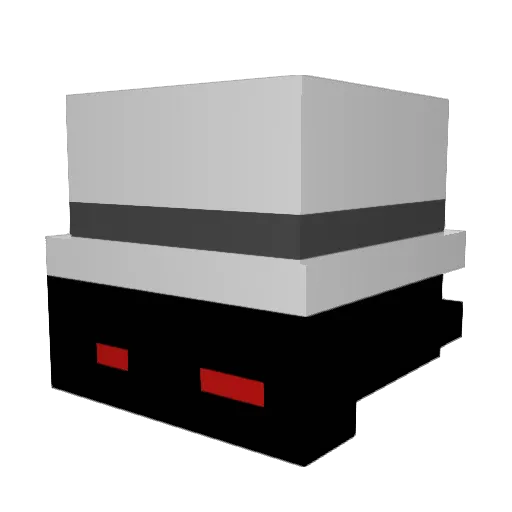 srMajestic Minecraft avatar head, 3D render