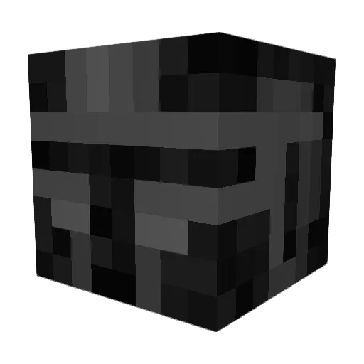 sracket Minecraft avatar head, 3D render