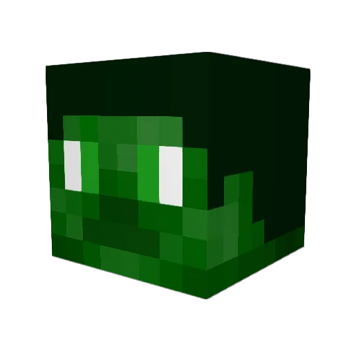 srdatto Minecraft avatar head, 3D render