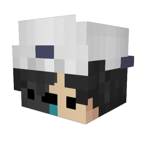 srfnss Minecraft avatar head, 3D render