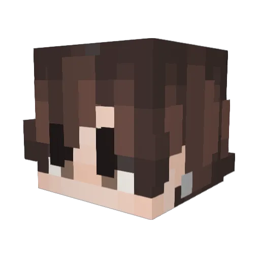 sriracha_e Minecraft avatar head, 3D render