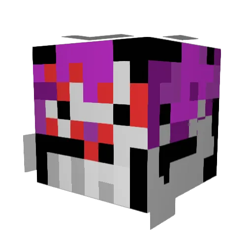 srirarach Minecraft avatar head, 3D render