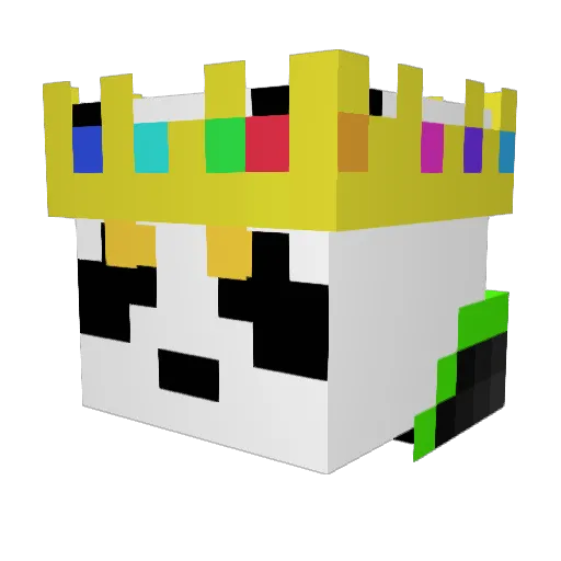 srkikin9 Minecraft avatar head, 3D render