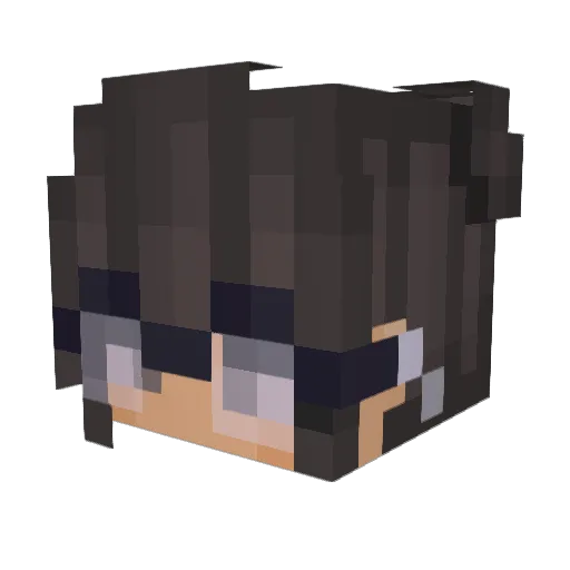 sros111 Minecraft avatar head, 3D render