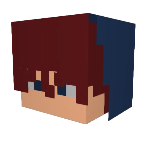 sroth0409 Minecraft avatar head, 3D render