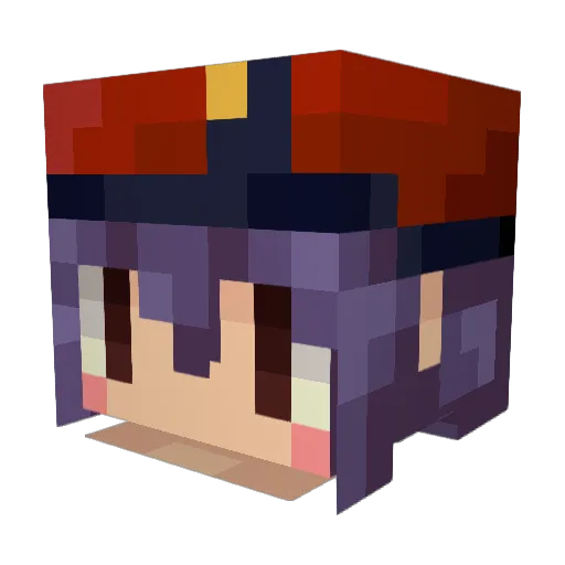 srwog929 Minecraft avatar head, 3D render