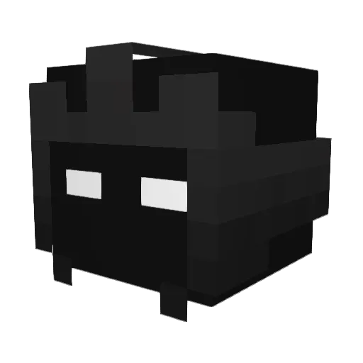 srxoxo____ Minecraft avatar head, 3D render