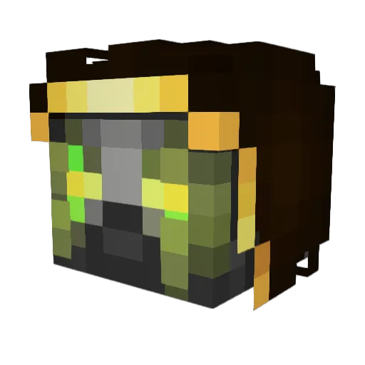 ss22isme Minecraft avatar head, 3D render