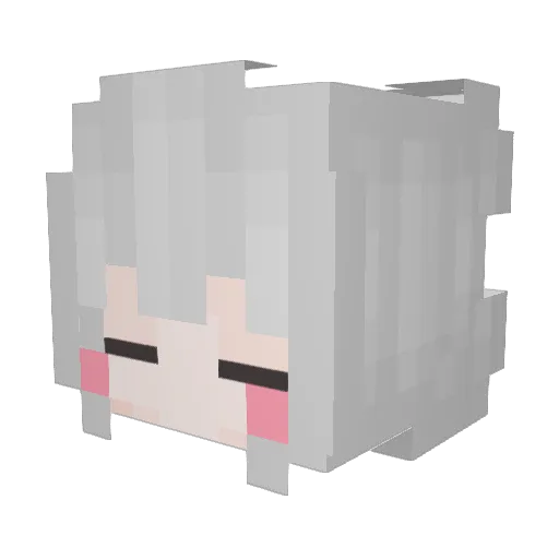 ssatoriii Minecraft avatar head, 3D render