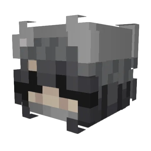 ssaurenn Minecraft avatar head, 3D render