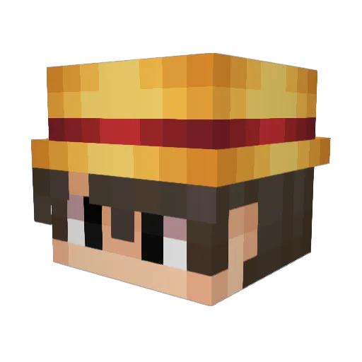 sscastlehill13 Minecraft avatar head, 3D render