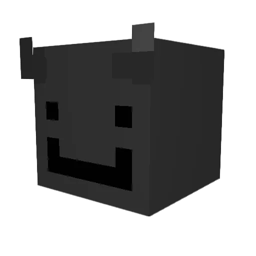 sscrx Minecraft avatar head, 3D render