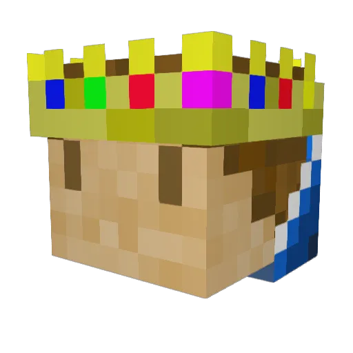 ssdawg Minecraft avatar head, 3D render