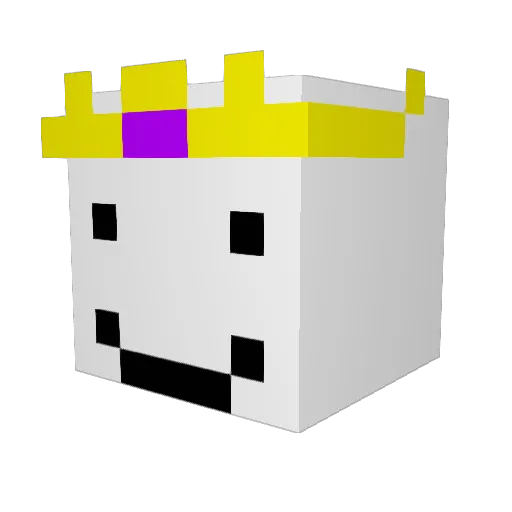 ssdyizu Minecraft avatar head, 3D render