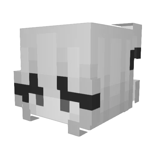 ssemi1212 Minecraft avatar head, 3D render