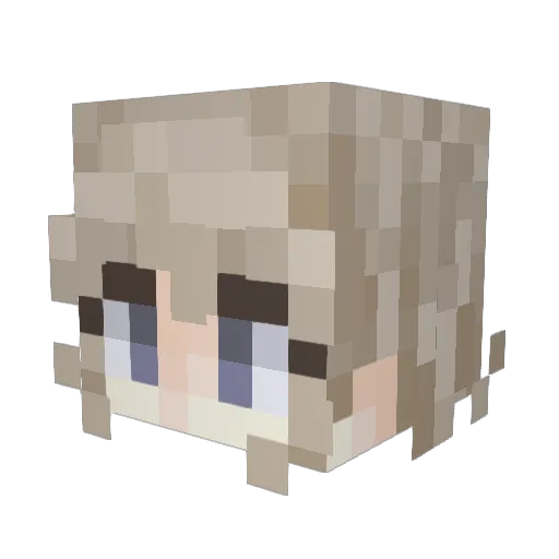 sseokryu Minecraft avatar head, 3D render