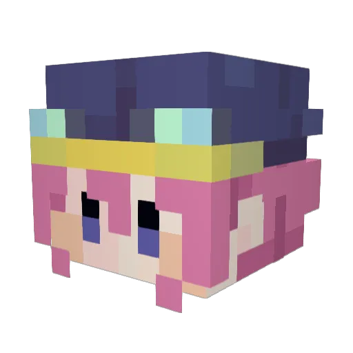 ssherlynn_aep Minecraft avatar head, 3D render