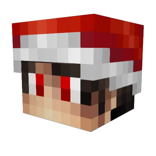 sshmeech Minecraft avatar head, 3D render