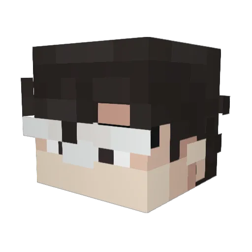 sshumate444 Minecraft avatar head, 3D render