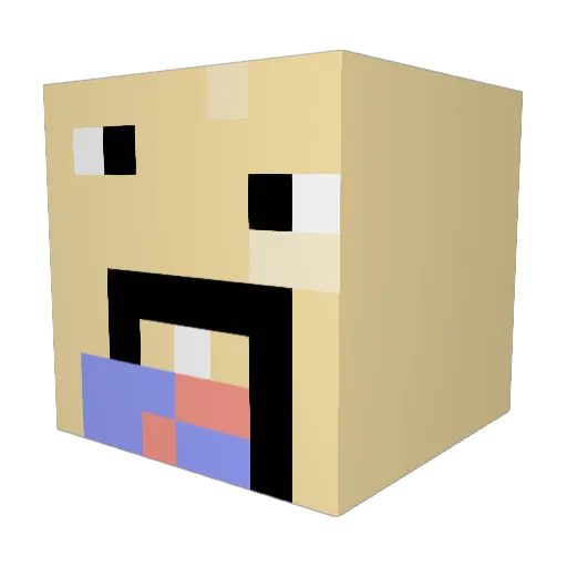 ssilas12 Minecraft avatar head, 3D render