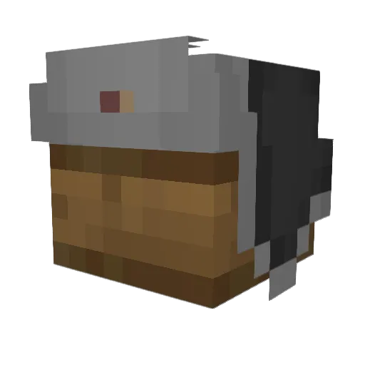 ssimoz Minecraft avatar head, 3D render
