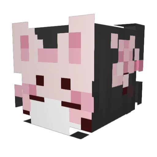 ssimplyy Minecraft avatar head, 3D render