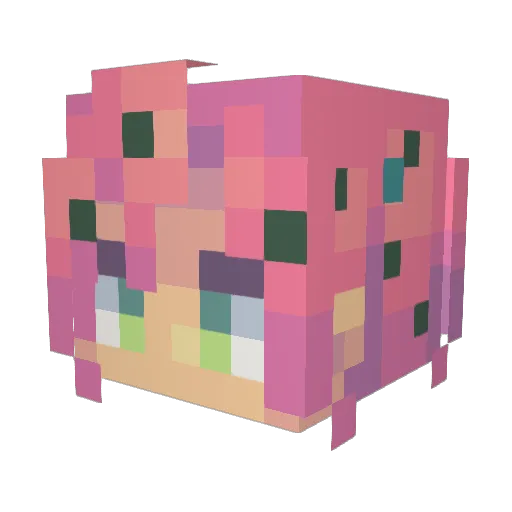 ssk17 Minecraft avatar head, 3D render